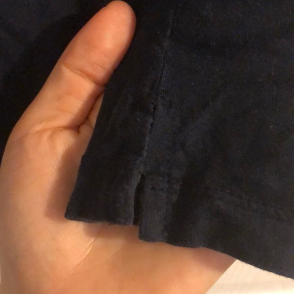 Navy blue Tencel (lyocell) tee H&M - Picture 5 of 6